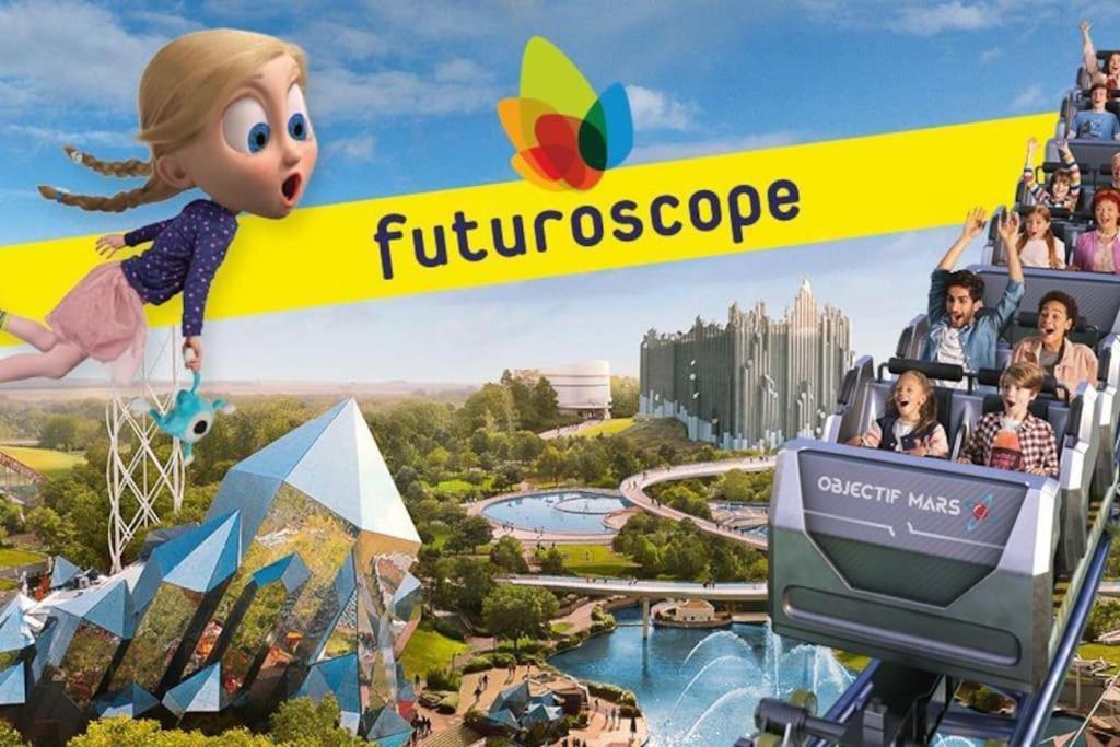 Maisons Martigny B - Proche Futuroscope Et Aquascope Chasseneuil-du-Poitou Buitenkant foto